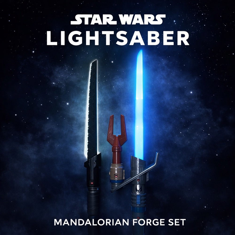 Star Wars Mandalorian Forge Lightsaber Trio